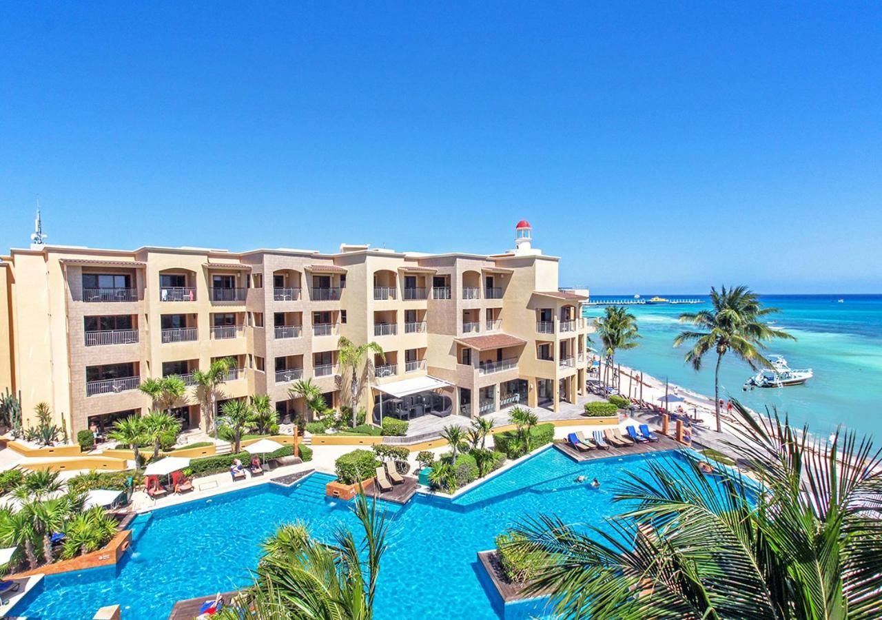 Condo Surf 405 - Luxury Oceanview Beachfront 3 Bedroom With Gym - At El Faro Condos Playa del Carmen Dış mekan fotoğraf