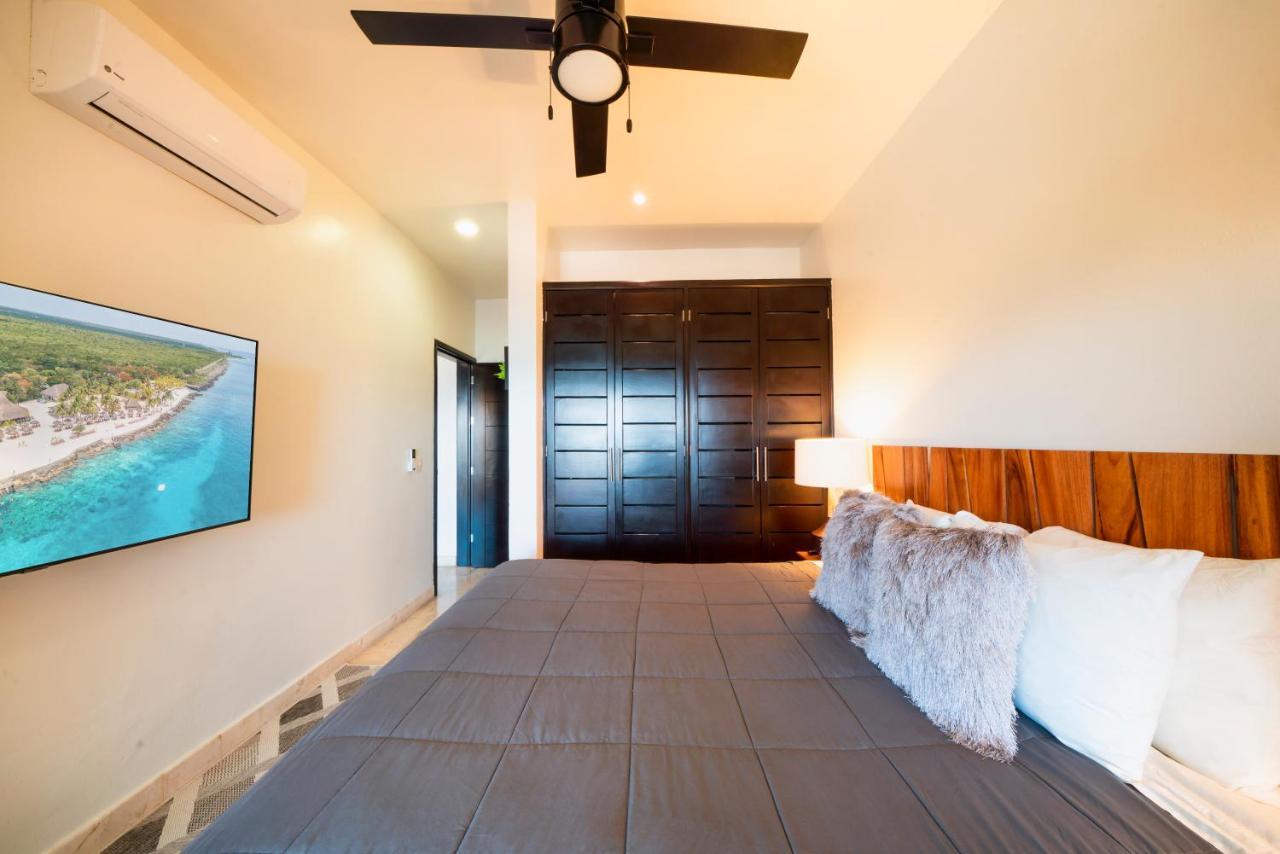 Condo Surf 405 - Luxury Oceanview Beachfront 3 Bedroom With Gym - At El Faro Condos Playa del Carmen Dış mekan fotoğraf